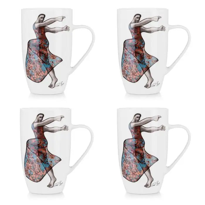 Free Flowing MUG SET OF 4