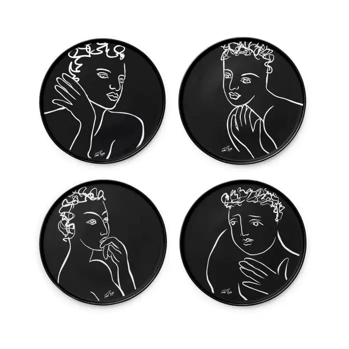 Compelling SIDE PLATE SET OF 4