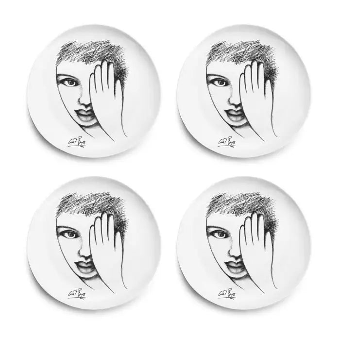 Eye For Detail DINNER PLATE SET OF 4