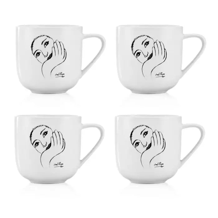 Face Facts MUG SET OF 4