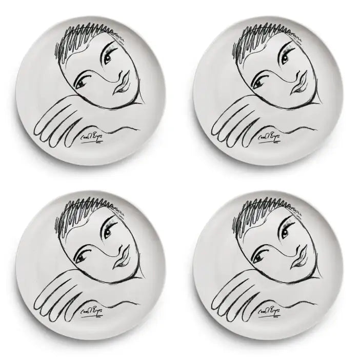 Let's Face It! SIDE PLATE SET OF 4