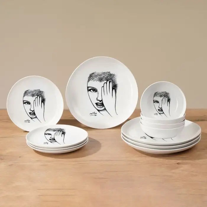 Eye For Detail DINNERWARE 12pc SET