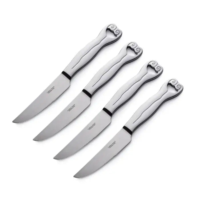 STEAK KNIFE SET OF 4 hanging wave