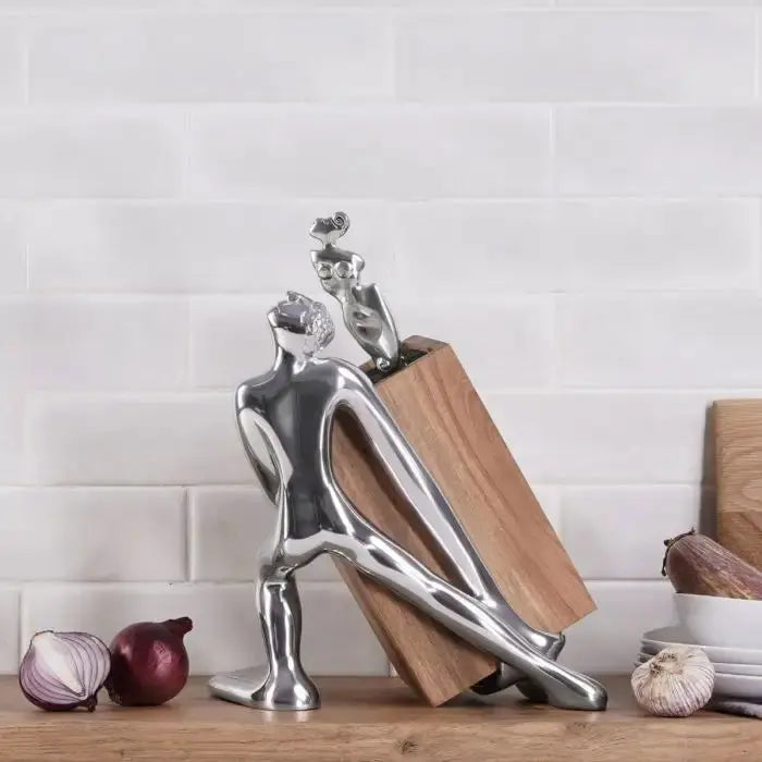 KNIFE BLOCK HOLDER
Look Sharp!