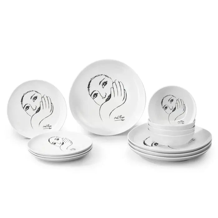 DINNERWARE 12pc SET
Face Facts
