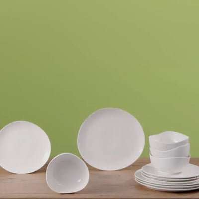 DINNERWARE 12pc SET
Organic