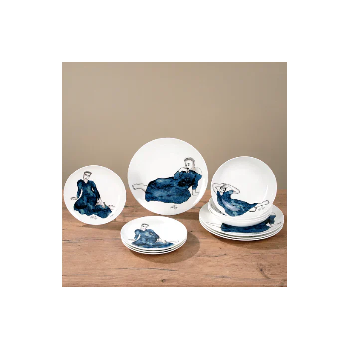 Indigo Girls DINNERWARE 12pc SET