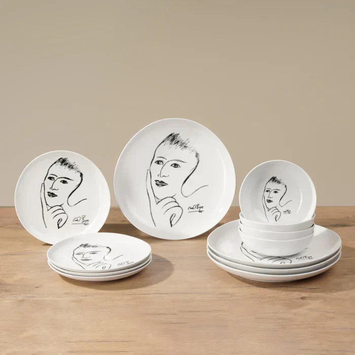 Distant Memory DINNERWARE 12pc SET