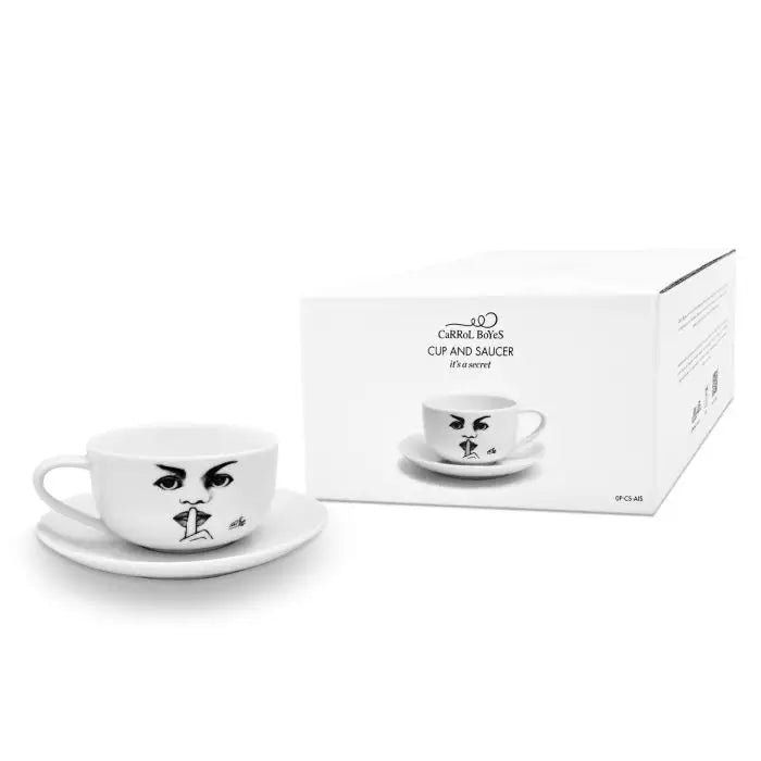 It's A Secret CUP AND SAUCER